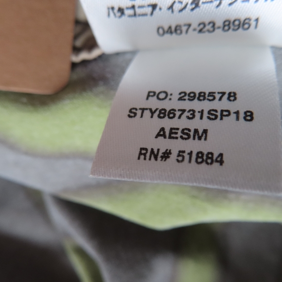 patagonia scallop hem stretch wavefarer boardshorts aerial camo  38/18 (39x7.5) - Picture 7 of 10